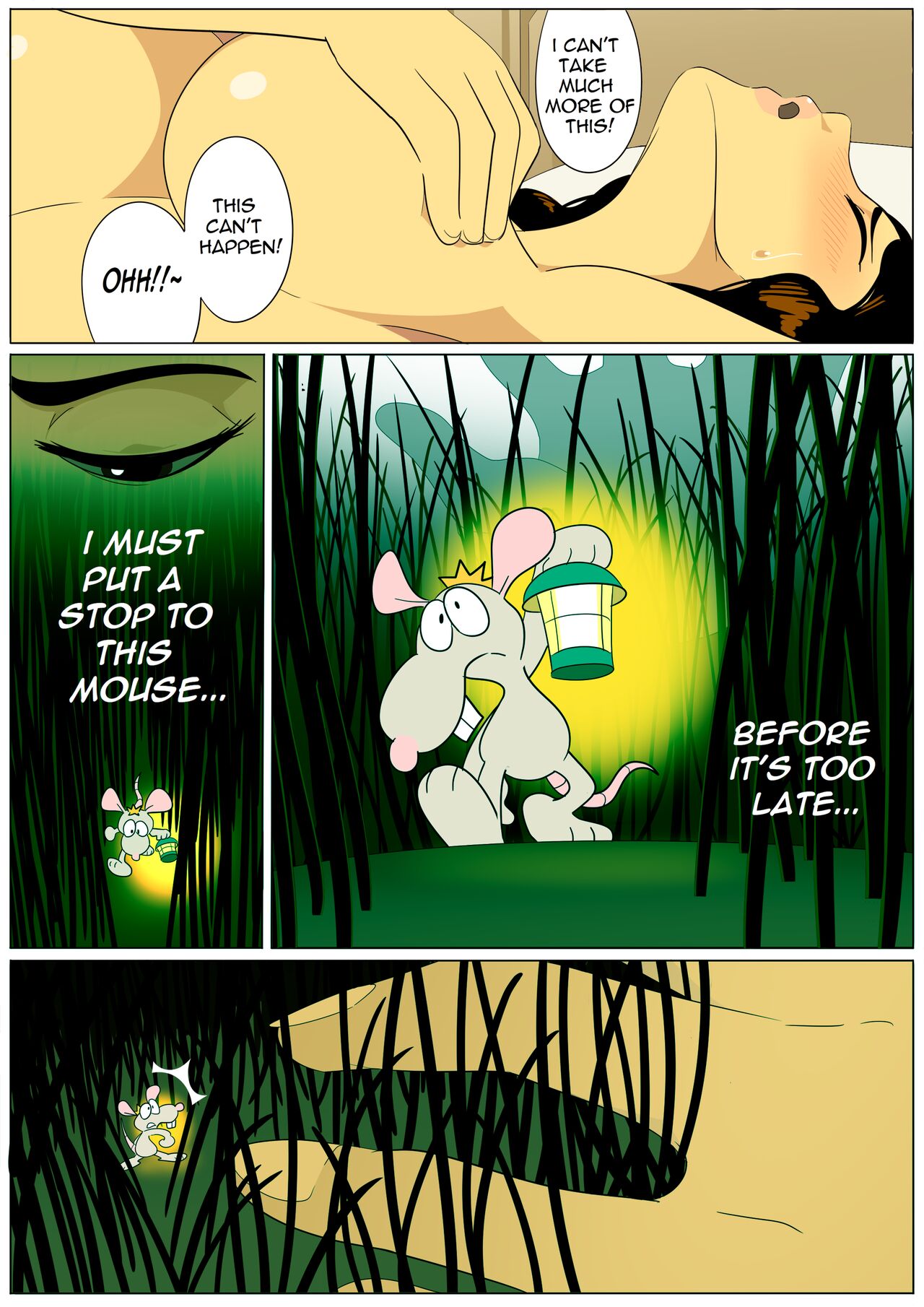 Dangerking11 Mouse and Giantess Continued page 3 full