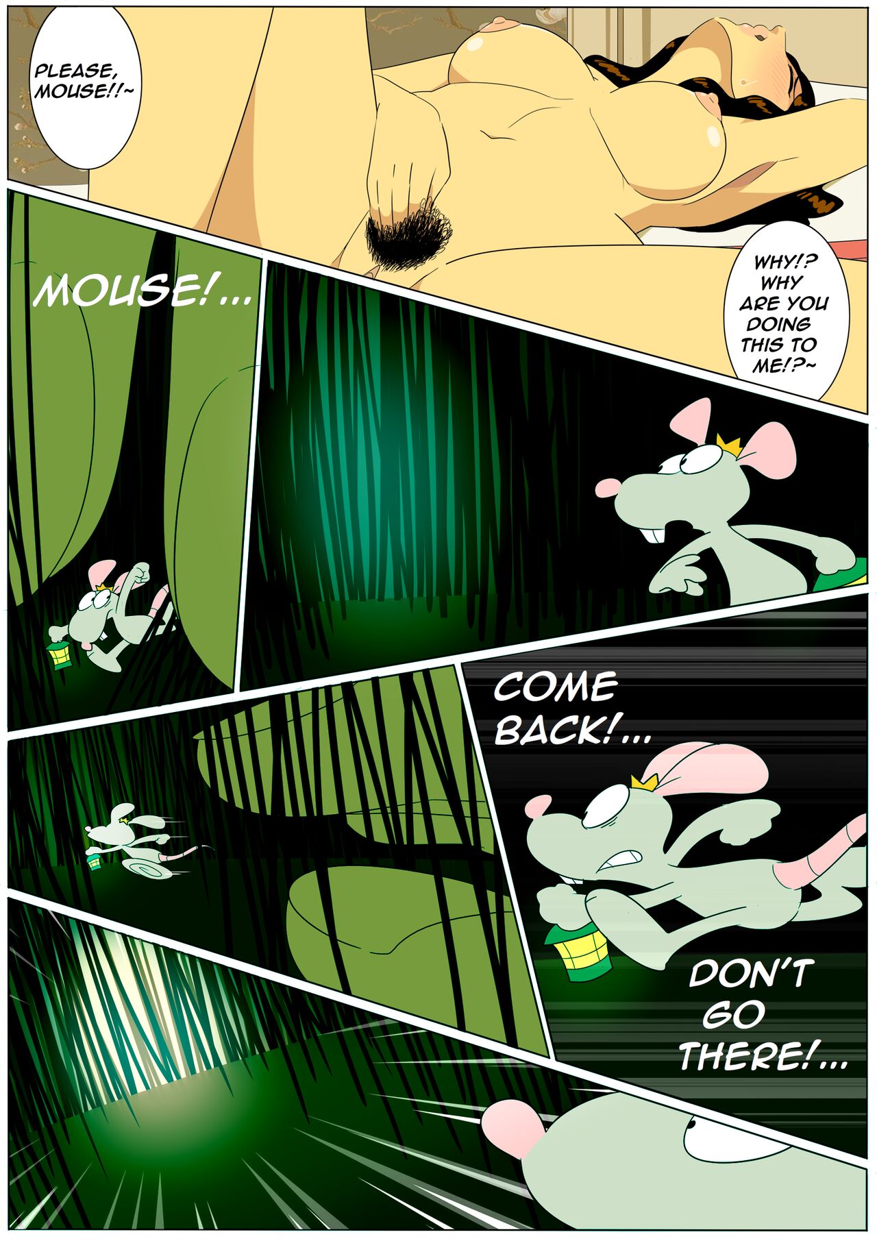 Dangerking11 Mouse and Giantess Continued page 8 full