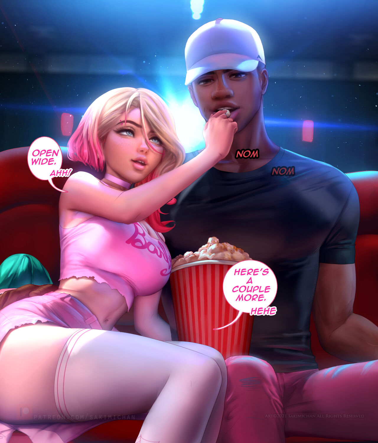 Spidey-Couple Movie Date Futa page 8 full