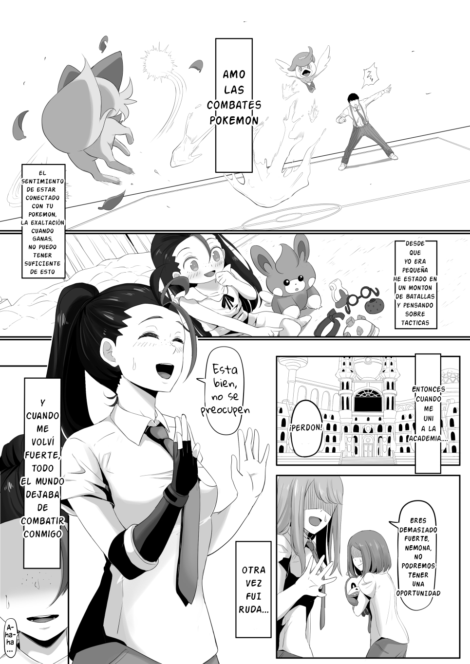 Pokémon Nemo no Ero Manga | Un Manga Erotico de Nemona page 2 full