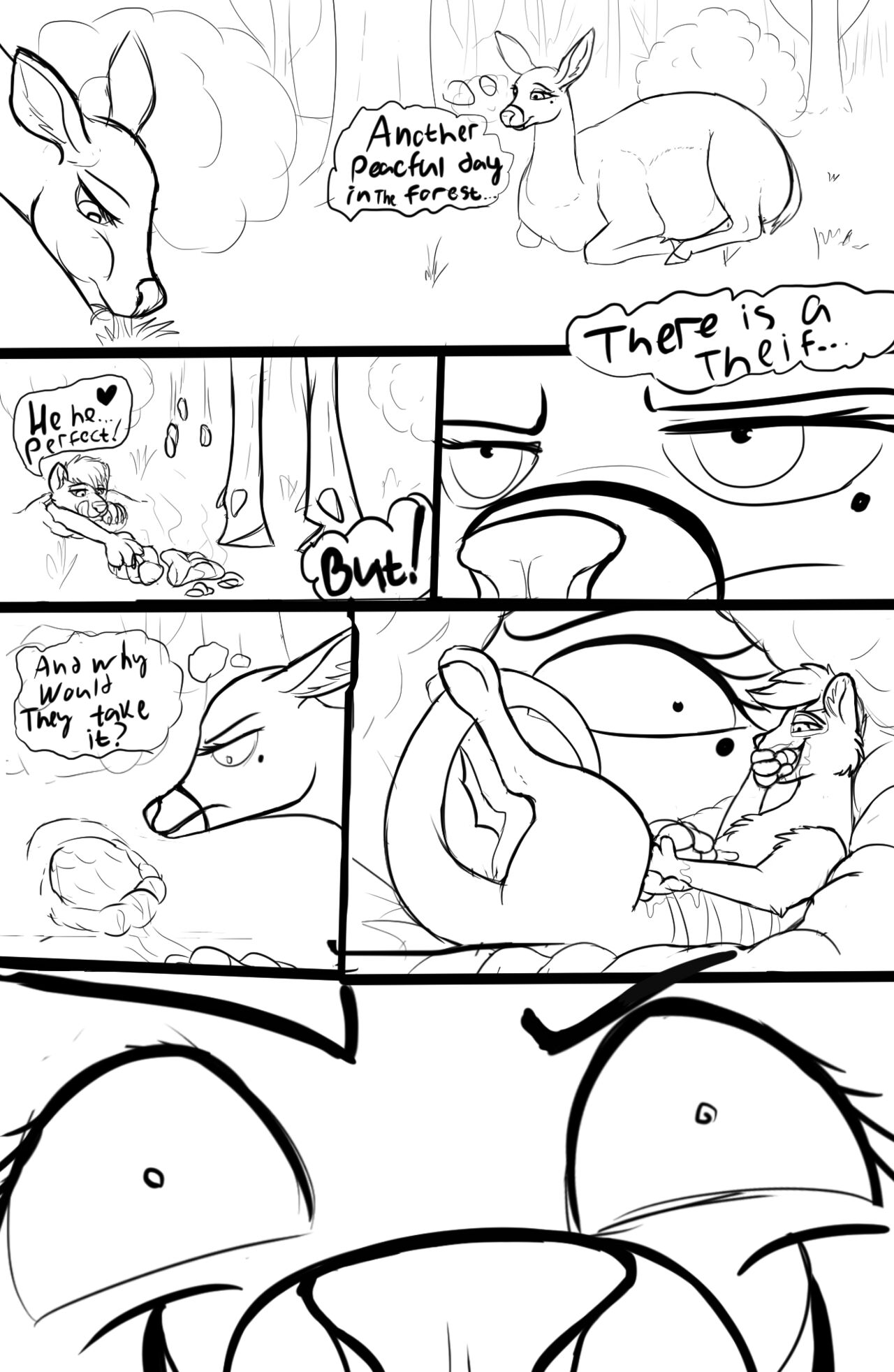 Adventures Of Diarrhetical Doe + Extras page 1 full