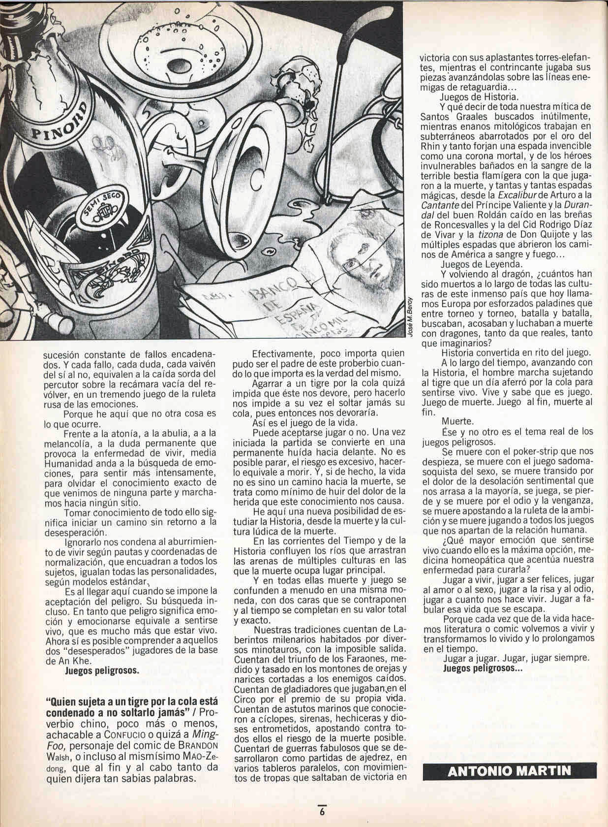 Cimoc Especial Juegos Peligrosos Nº8 page 6 full