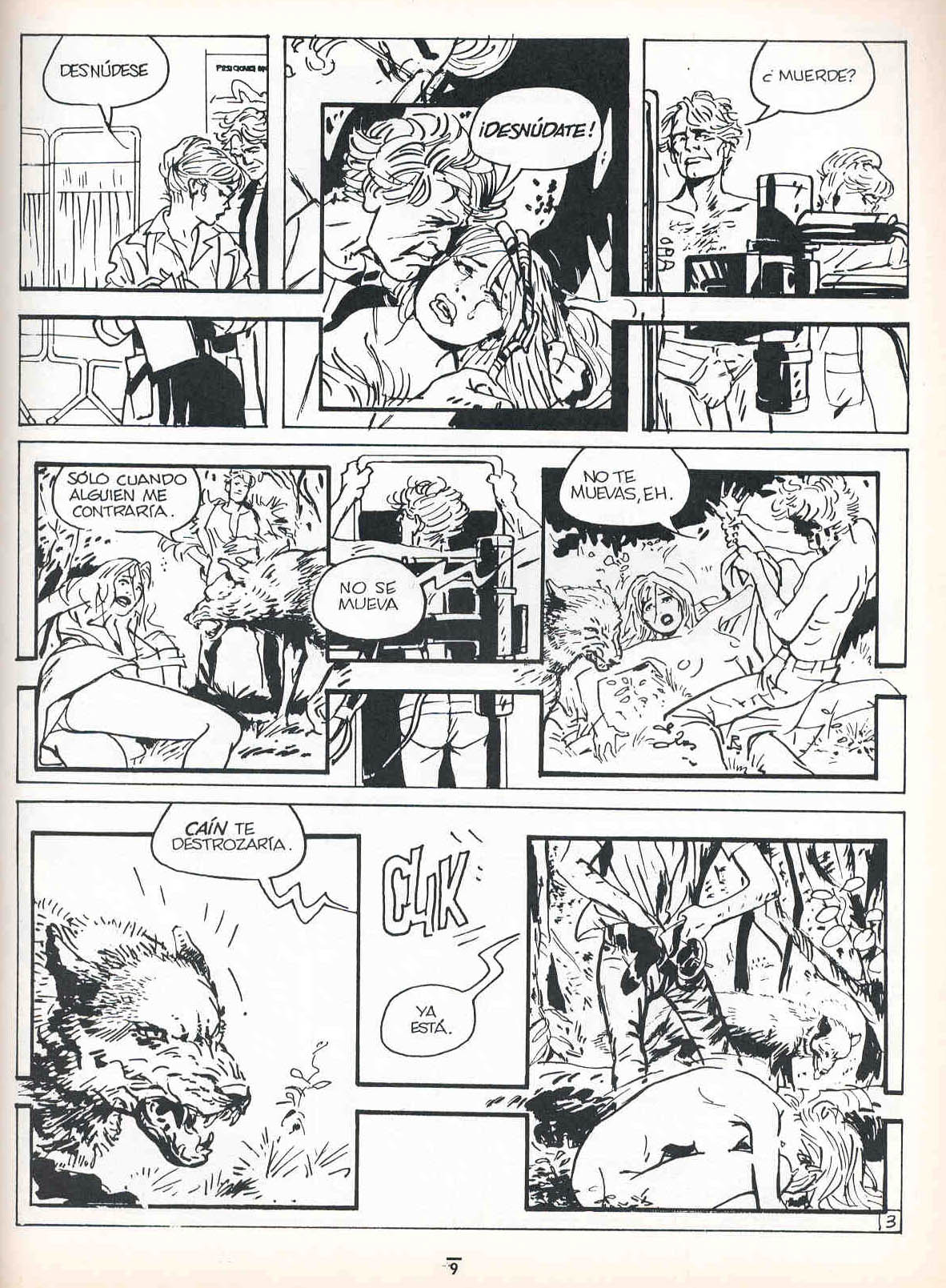Cimoc Especial Juegos Peligrosos Nº8 page 9 full