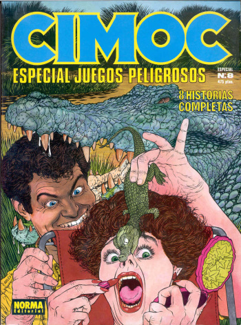 Cimoc Especial Juegos Peligrosos Nº8 cover