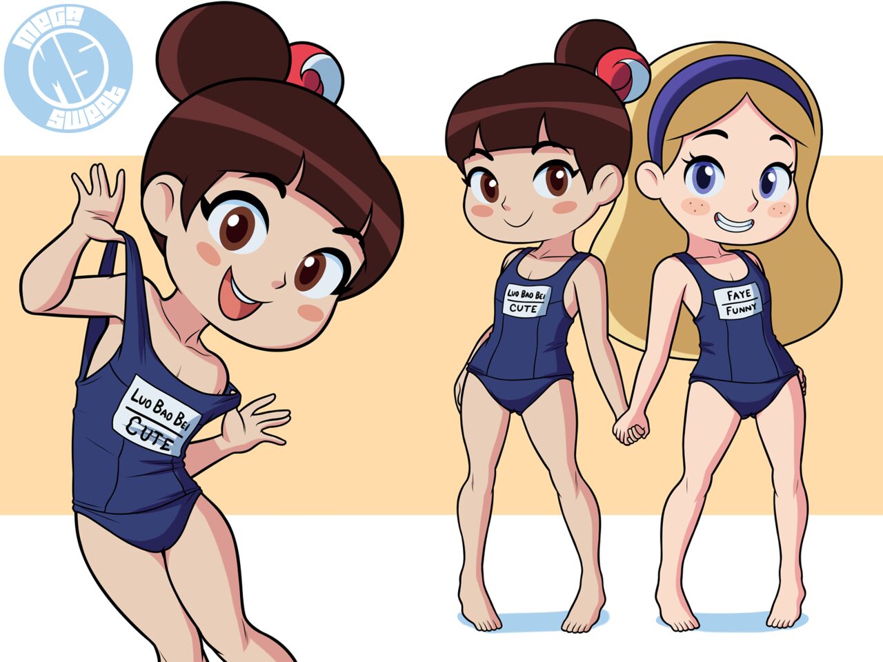 Luo Bao Bei and Faye Outfits page 2 full