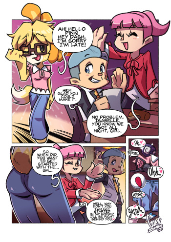Animal Crossing Comic cover