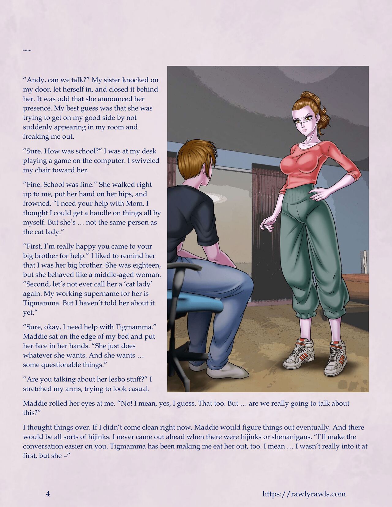 My Mother's Secret Identity  - 8 - english page 4 full