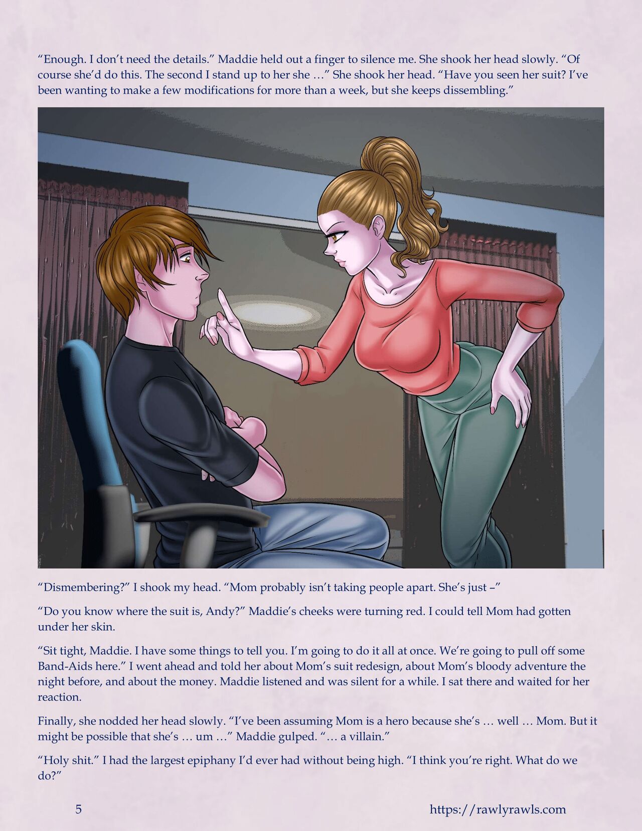 My Mother's Secret Identity  - 8 - english page 5 full