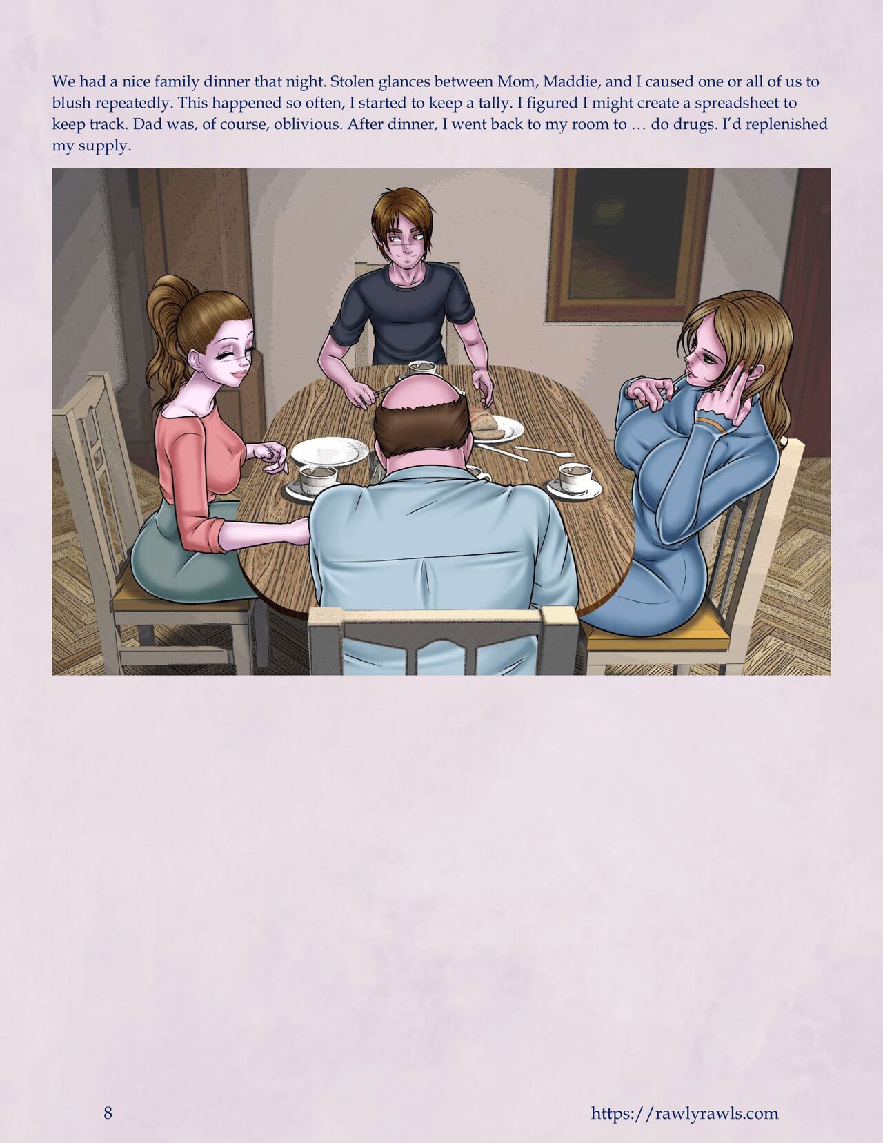 My Mother's Secret Identity  - 8 - english page 8 full