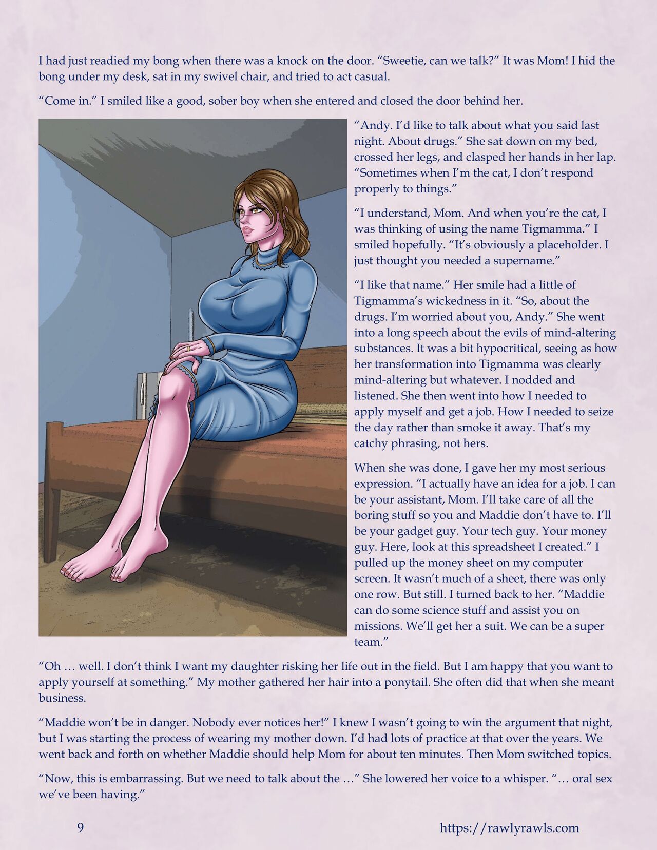My Mother's Secret Identity  - 8 - english page 9 full
