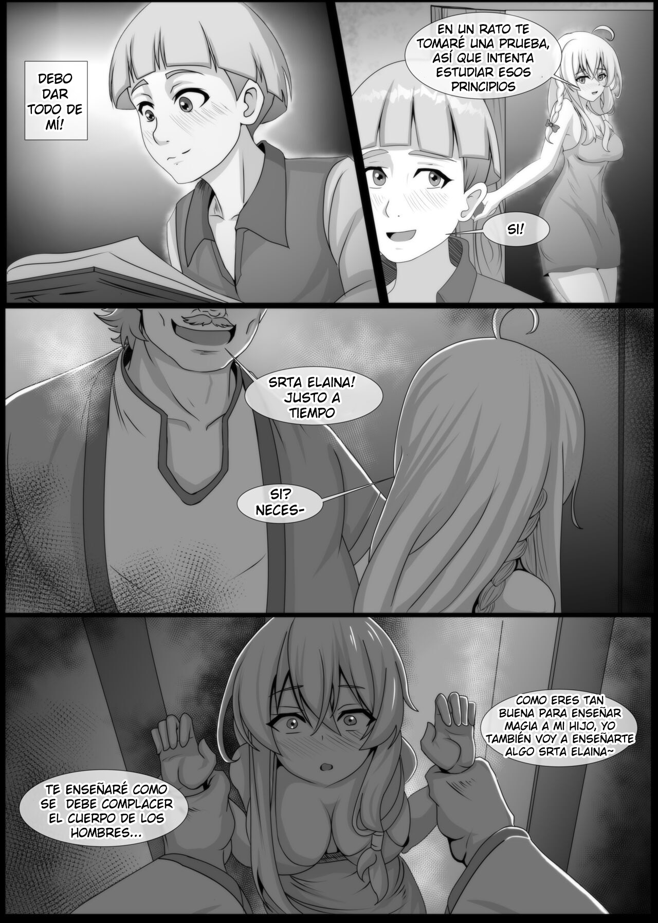 Elaina's Sex Ed Experience page 5 full