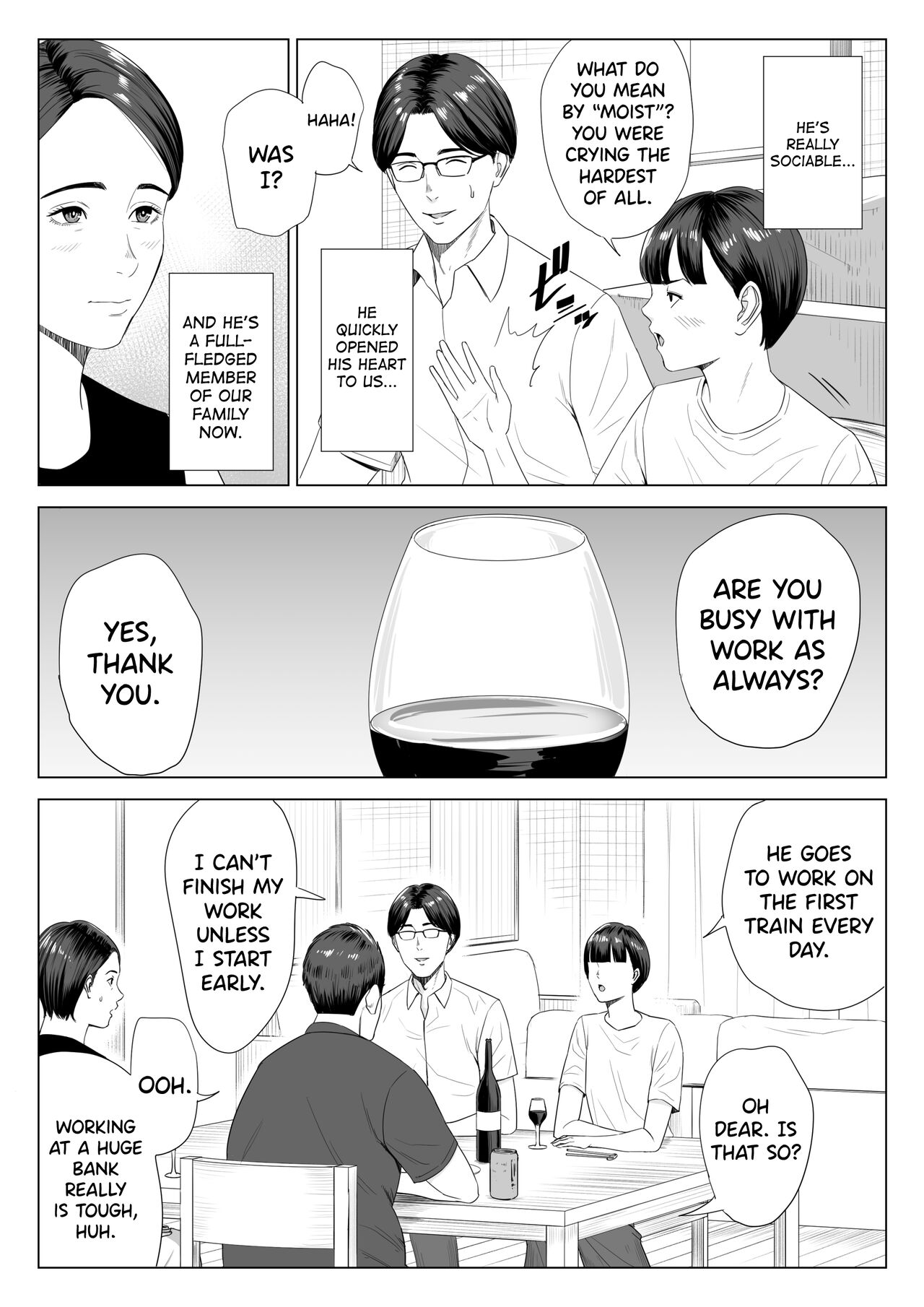 Gibo no Tsukaeru Karada. | Using my Mother-in-Law. page 4 full
