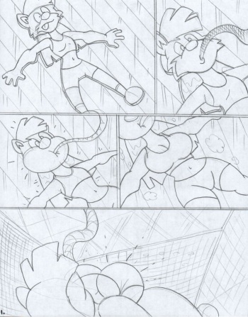 Wendy Wolf Space Jam Inflation Sketch Comic cover
