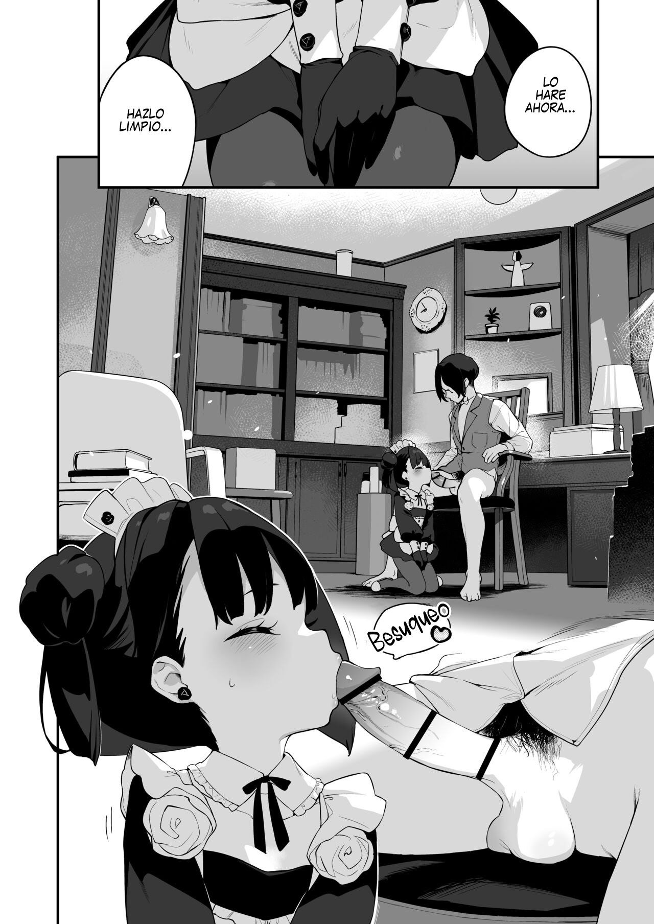 Komomo wa Goshujinsama Senyo no Ryoana Nikubenki Loli Maid | Komomo Es Una Loli Maid Vertedero De Semen Con Todos Sus Agujeros Solo Para Su Amo page 4 full