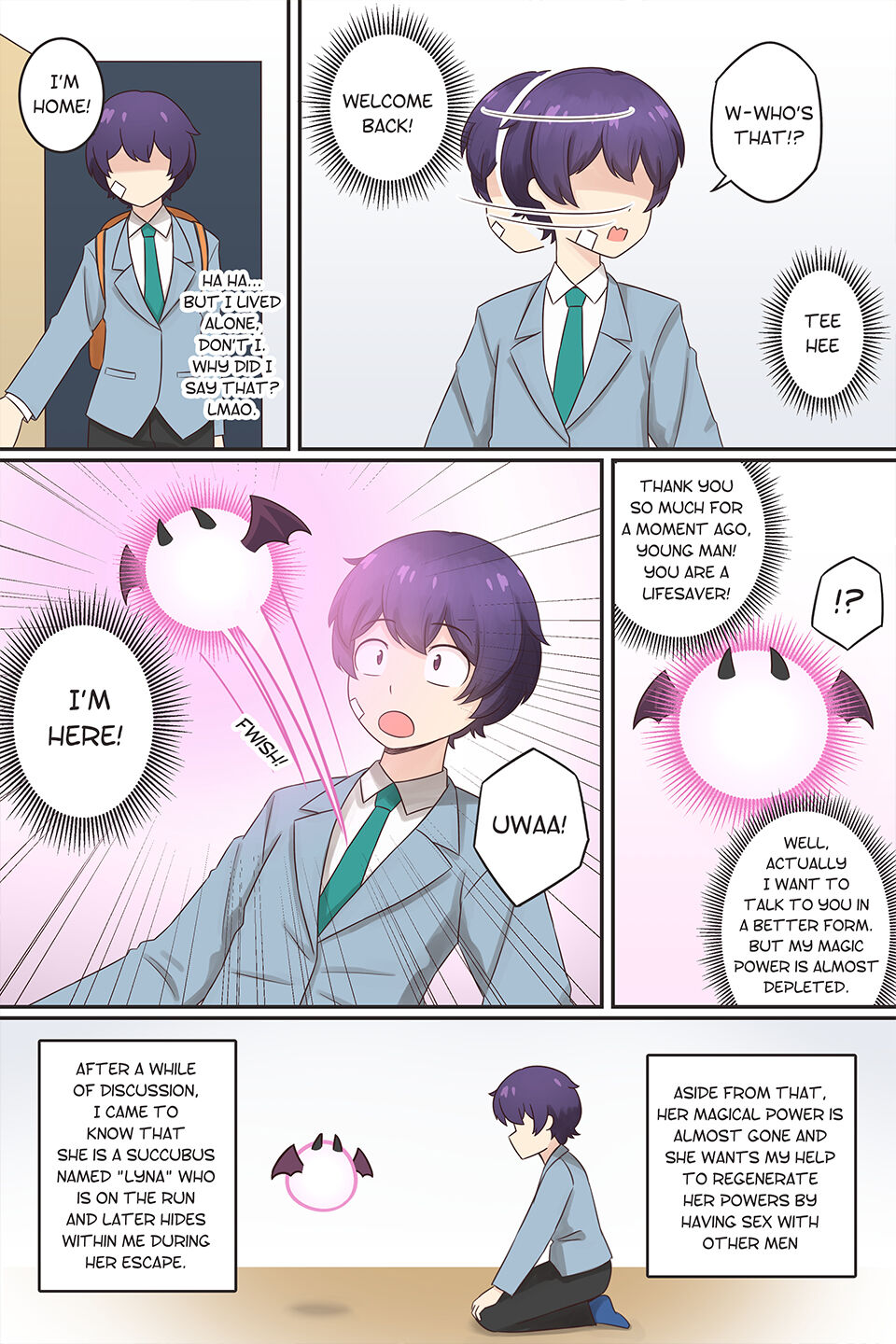 My Life as a Succubus Ch.1 page 5 full