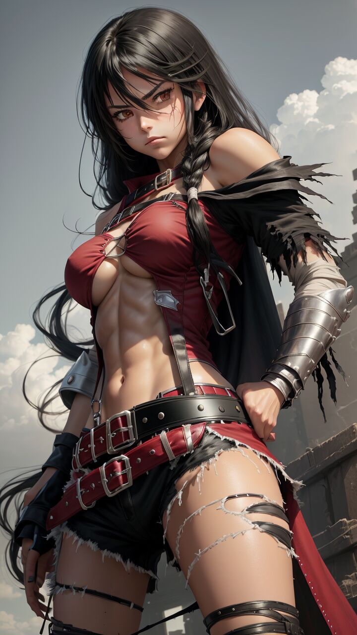 Velvet Crowe Standing - AI Generated page 1 full