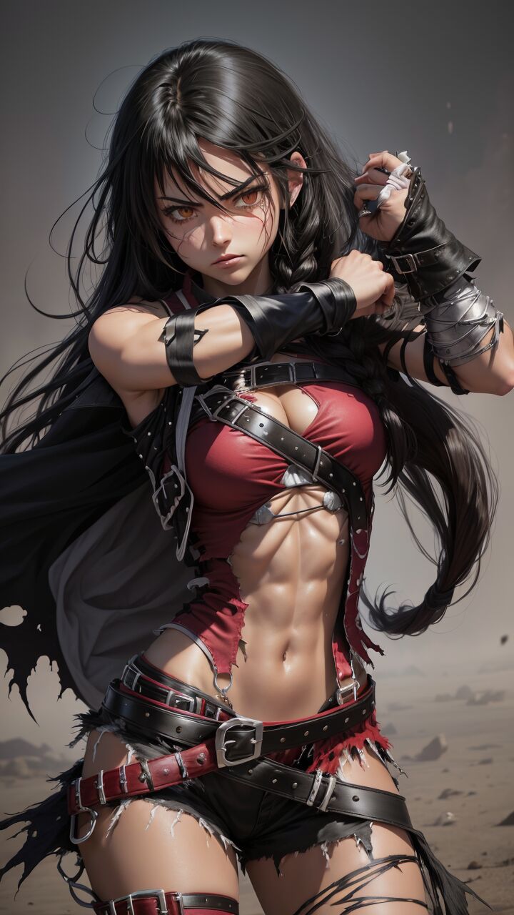 Velvet Crowe Standing - AI Generated page 10 full