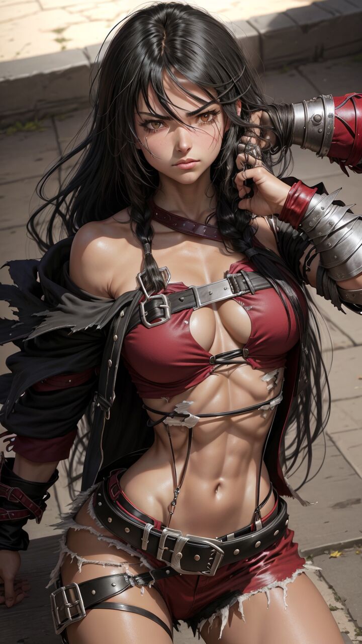 Velvet Crowe Standing - AI Generated page 2 full