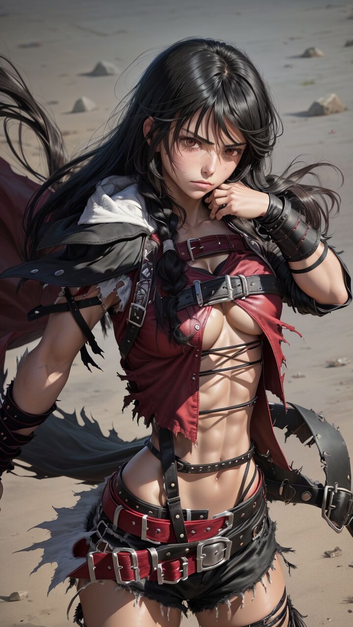 Velvet Crowe Standing - AI Generated page 4 full