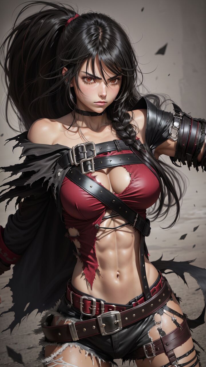 Velvet Crowe Standing - AI Generated page 8 full
