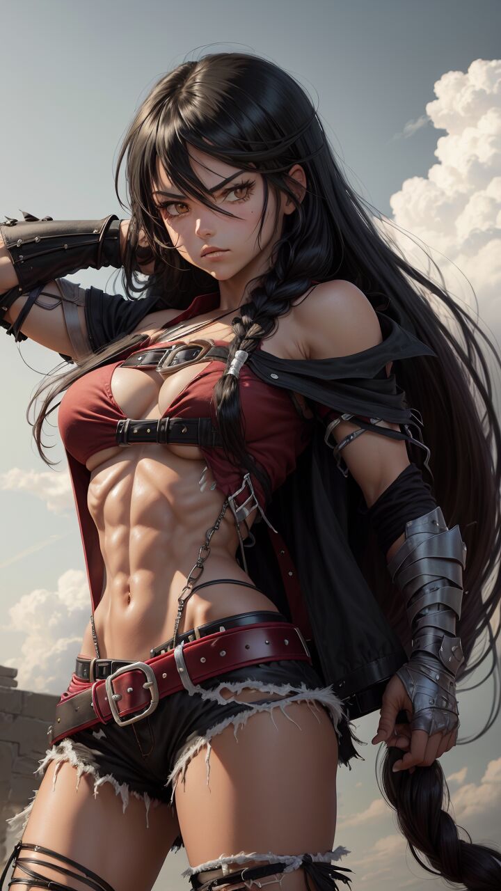 Velvet Crowe Standing - AI Generated page 9 full