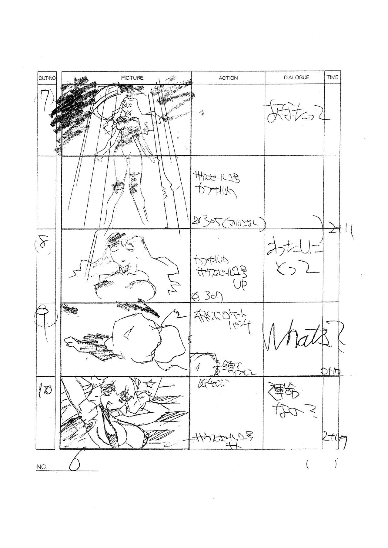 Soreyuke Marin-chan Opening Storyboards page 7 full