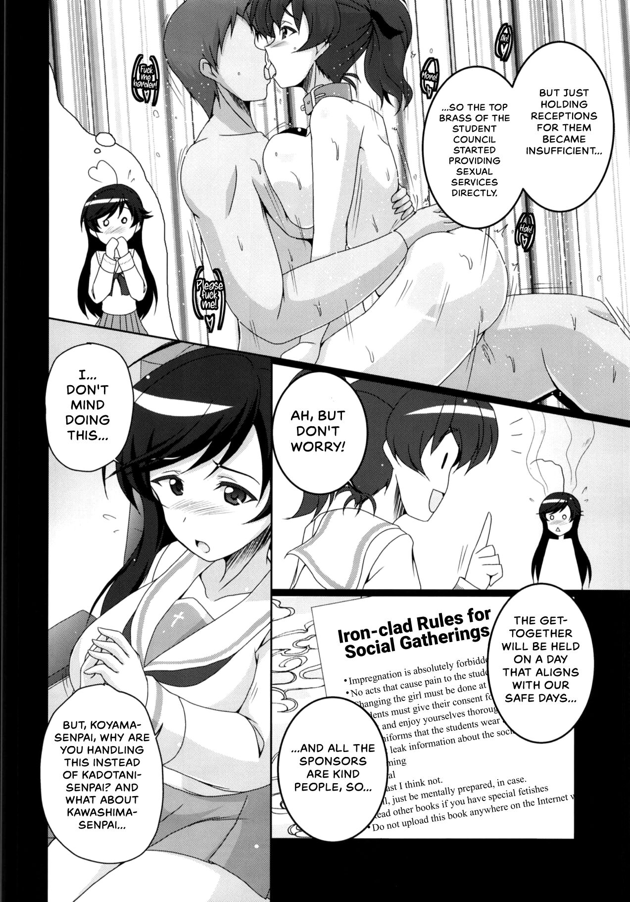 Ooarai Joshi Seitokai Hikitsugi Sagyou no Ikkan desu! page 5 full