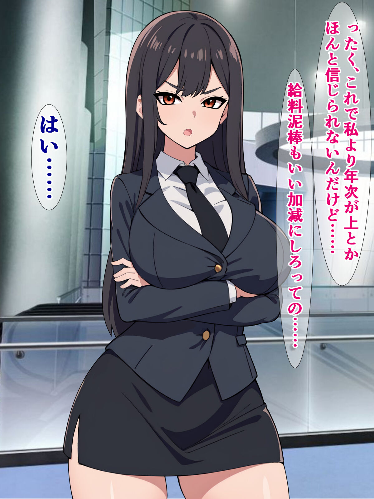 Ore o Kubi ni Shita Bakunyuu Onna Joushi ga Zenra de Dogeza Shinikita Kedo, Ore o Modoso Uttatte Mou Osoi! page 2 full