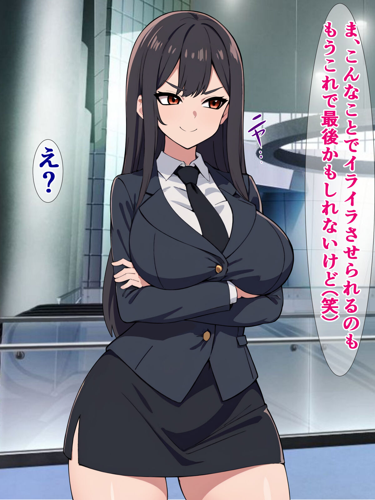 Ore o Kubi ni Shita Bakunyuu Onna Joushi ga Zenra de Dogeza Shinikita Kedo, Ore o Modoso Uttatte Mou Osoi! page 3 full