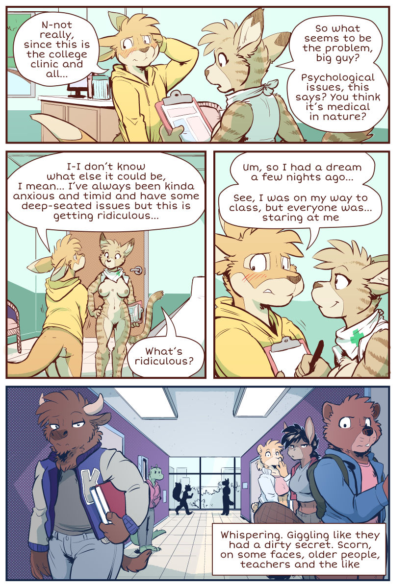 Strange Visions/What Happens On Campus Avenue #1 page 3 full
