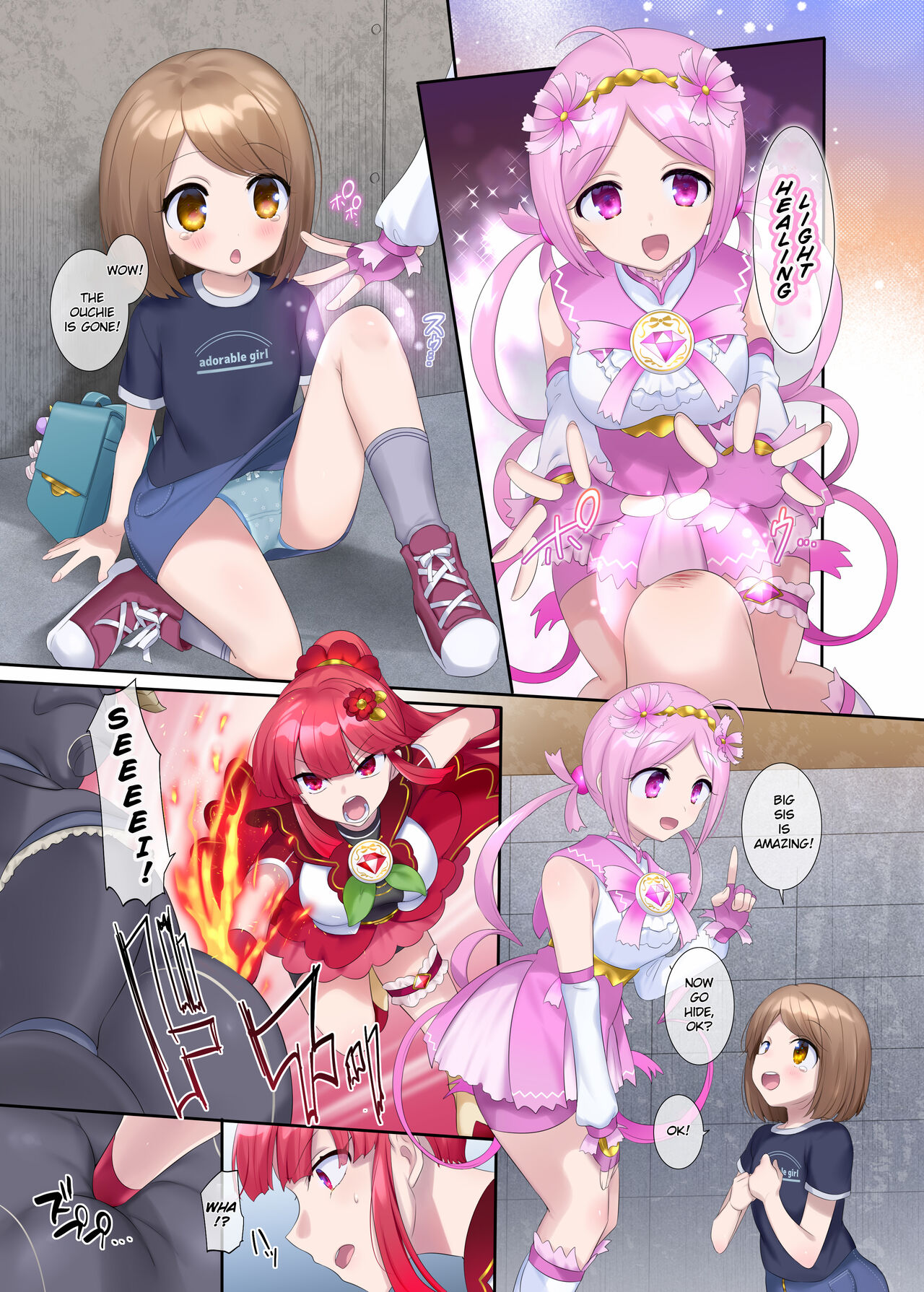 Mugen Seiki EX-Phantom Season 1 ~Karada o Otosareru Ruriiro no Mahou Shoujo~ page 10 full