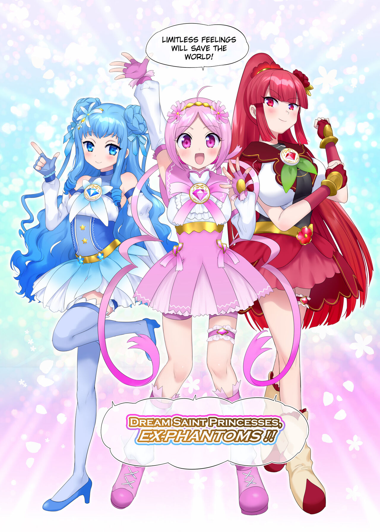 Mugen Seiki EX-Phantom Season 1 ~Karada o Otosareru Ruriiro no Mahou Shoujo~ page 8 full