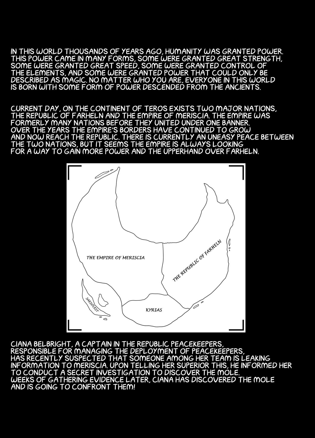 Ciana's Corruption page 1 full