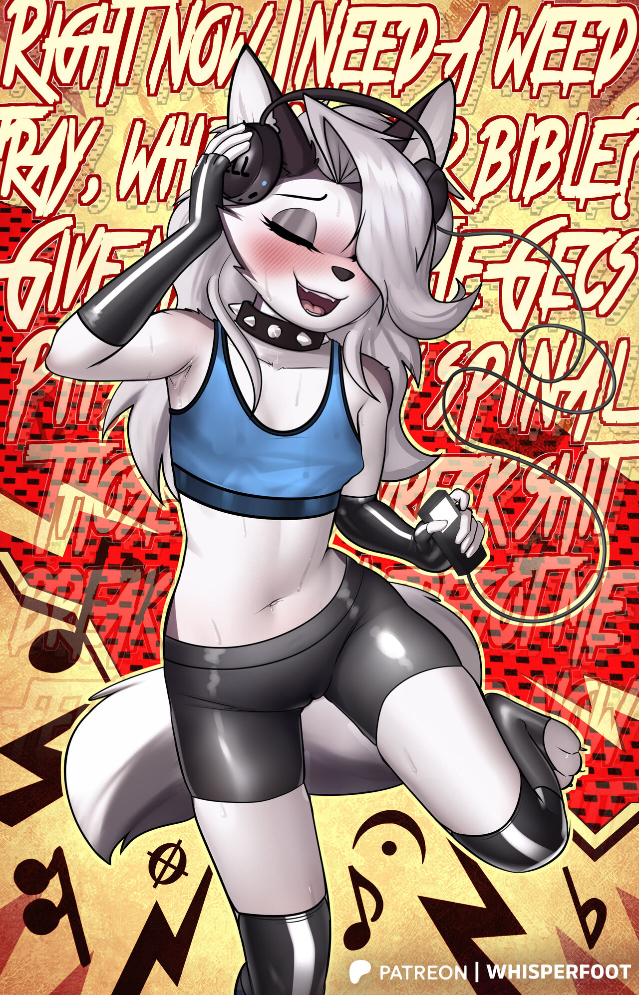 Whisperfoot - Loona Dances To Music 🐺🐺🐺 page 10 full