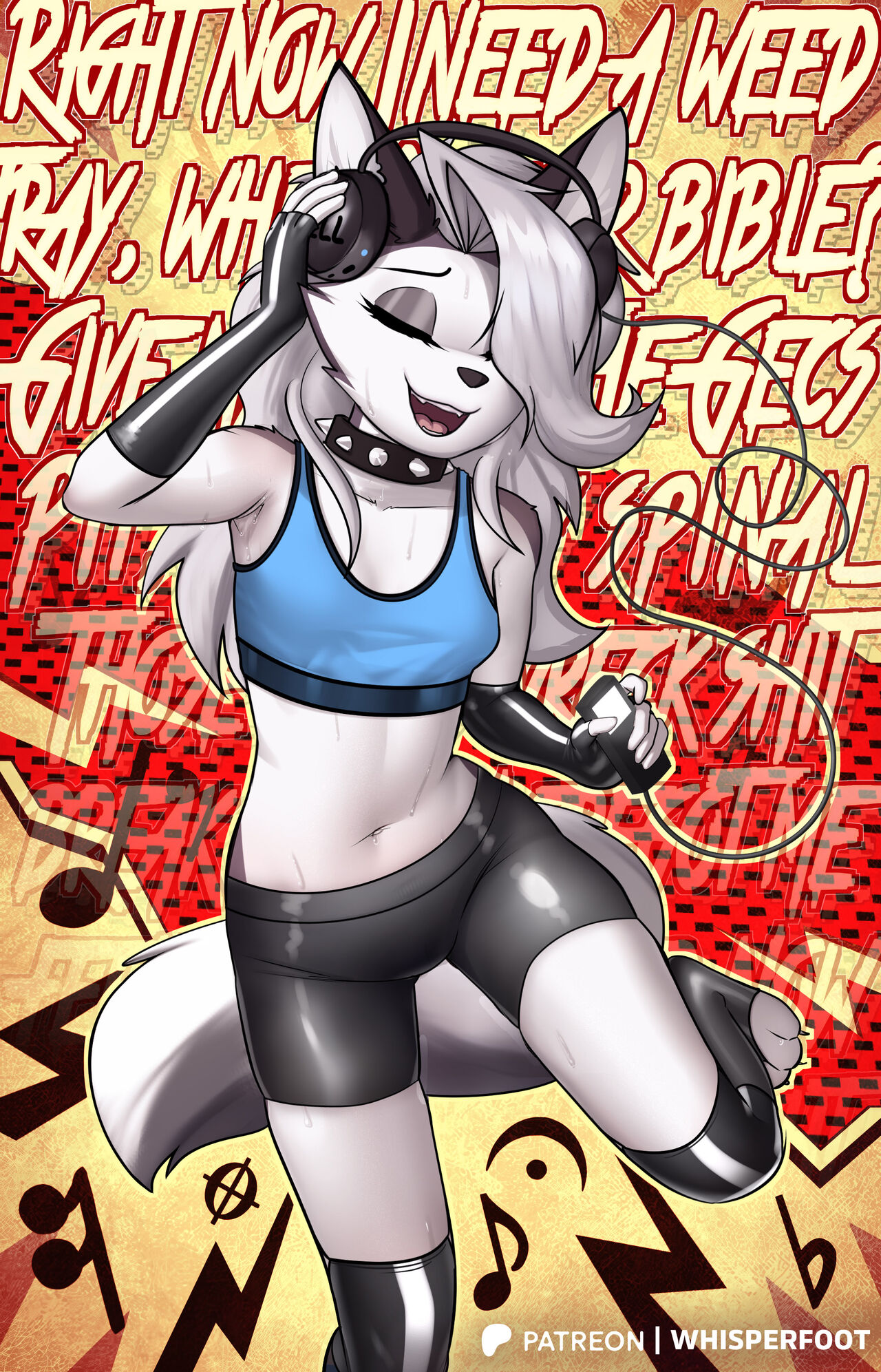 Whisperfoot - Loona Dances To Music 🐺🐺🐺 page 6 full