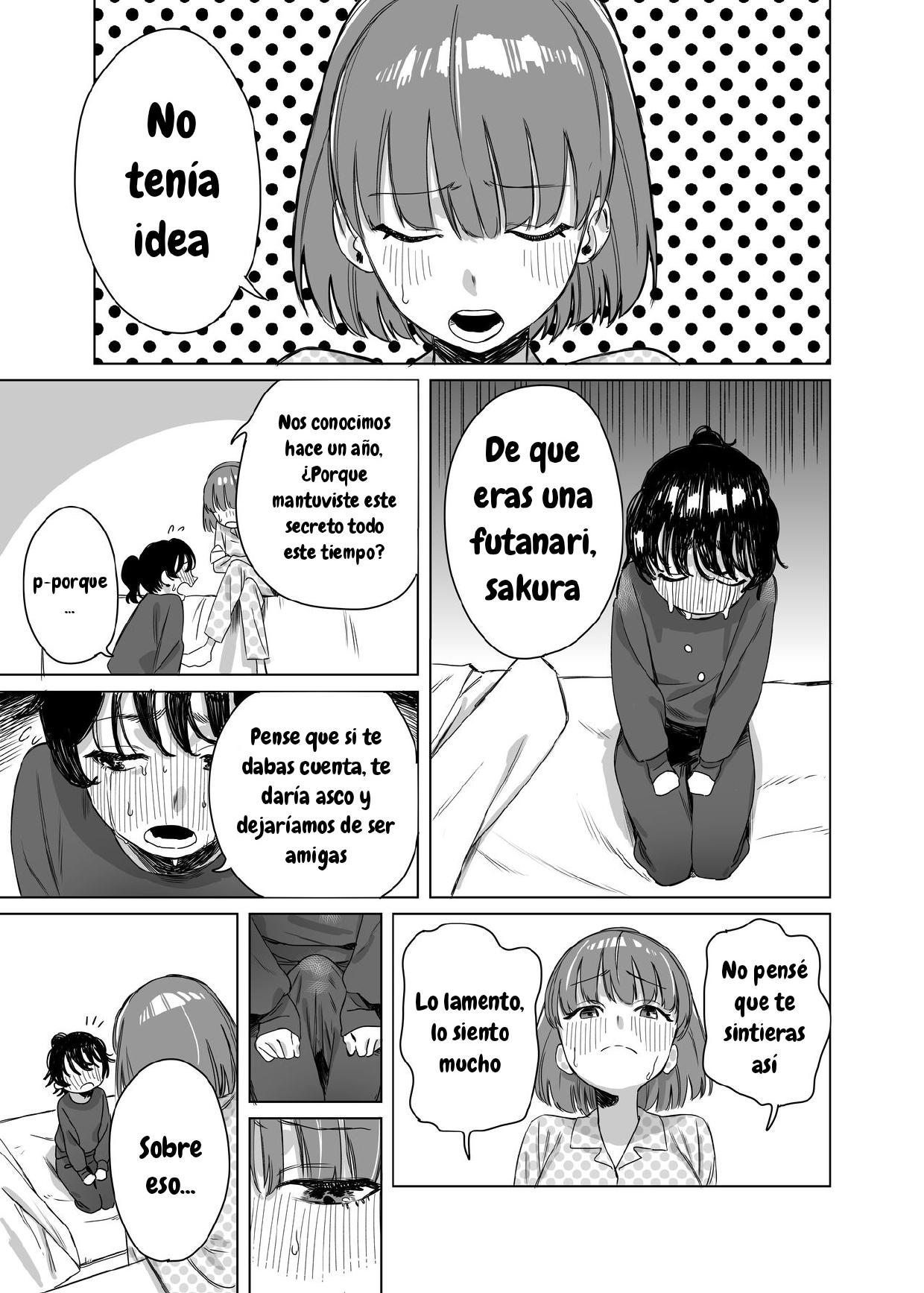 Futanari ga Tomodachi ni Seishori shite morau Hanashi page 5 full