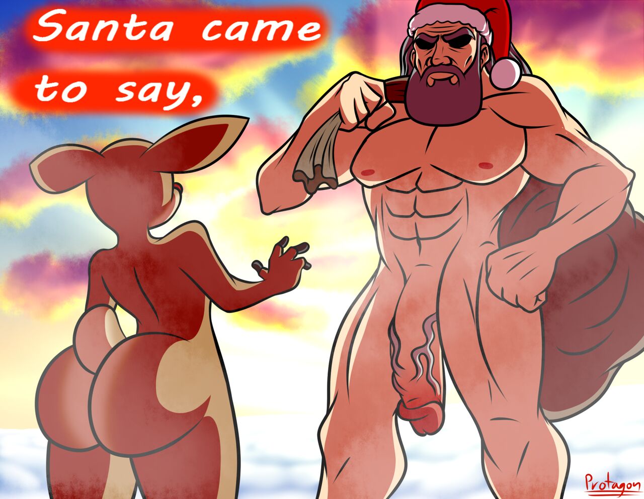 Rudette The Thick Ass Reindeer page 6 full