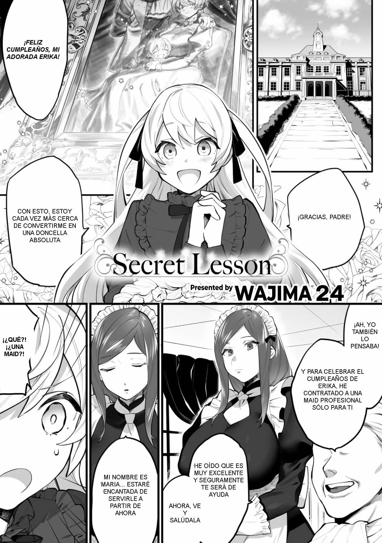 Secret Lesson page 1 full