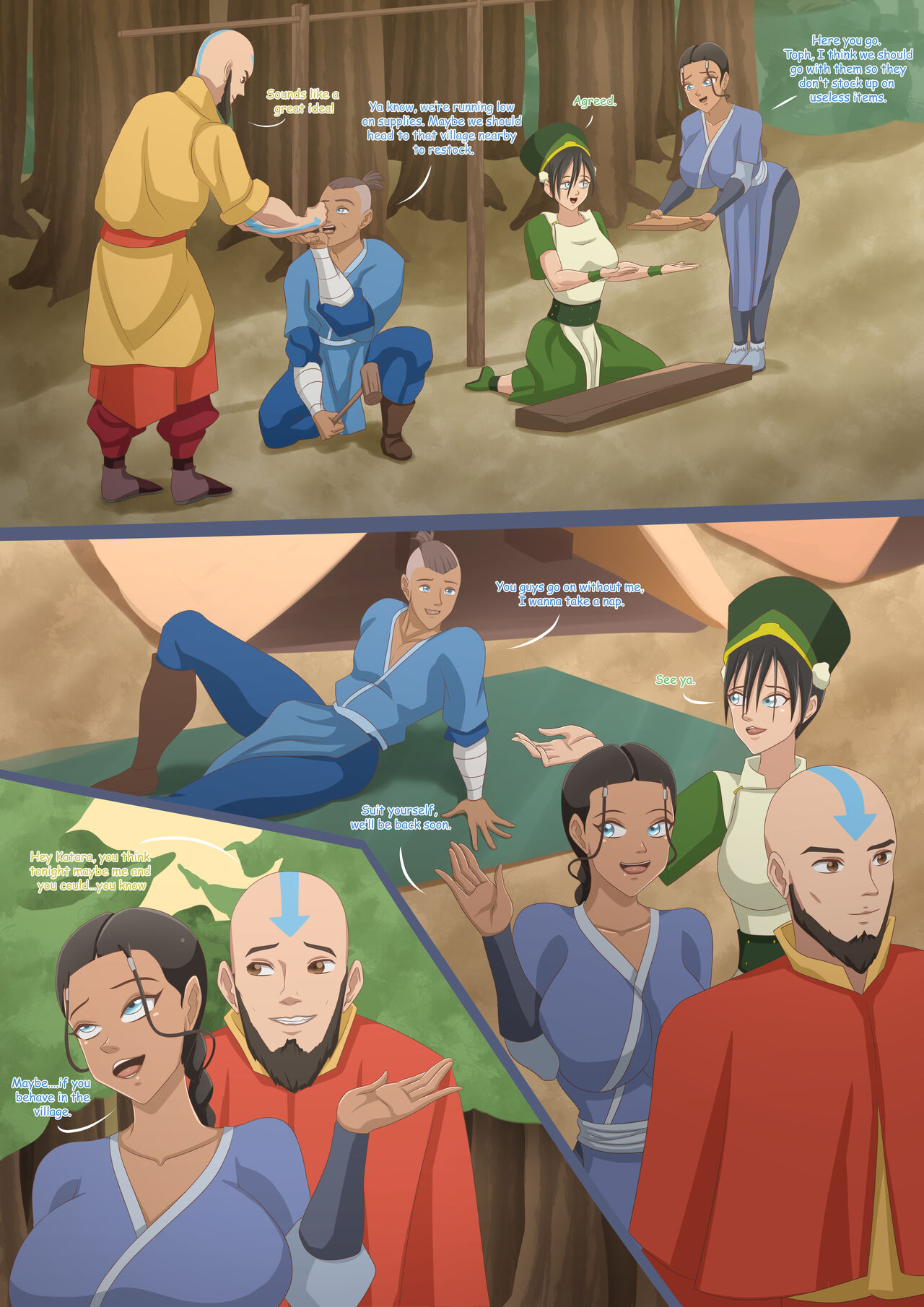 Katara's Lust for Pleasure page 2 full