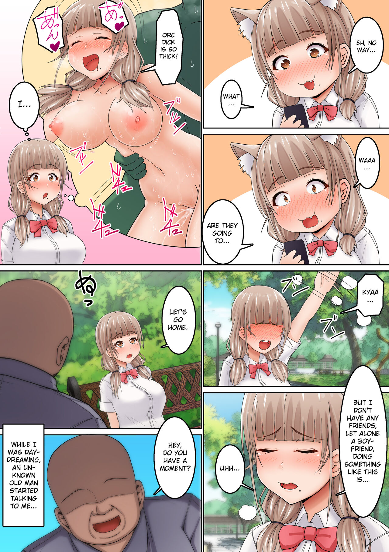 Seikan Massage ni Aragaenai! ~Oji-san ni Ikasare makuru Bocchi JK~ | I can't resist his erotic massage! ~ A socially awkward. JK who is made to cum by an Ojisan ~ page 3 full