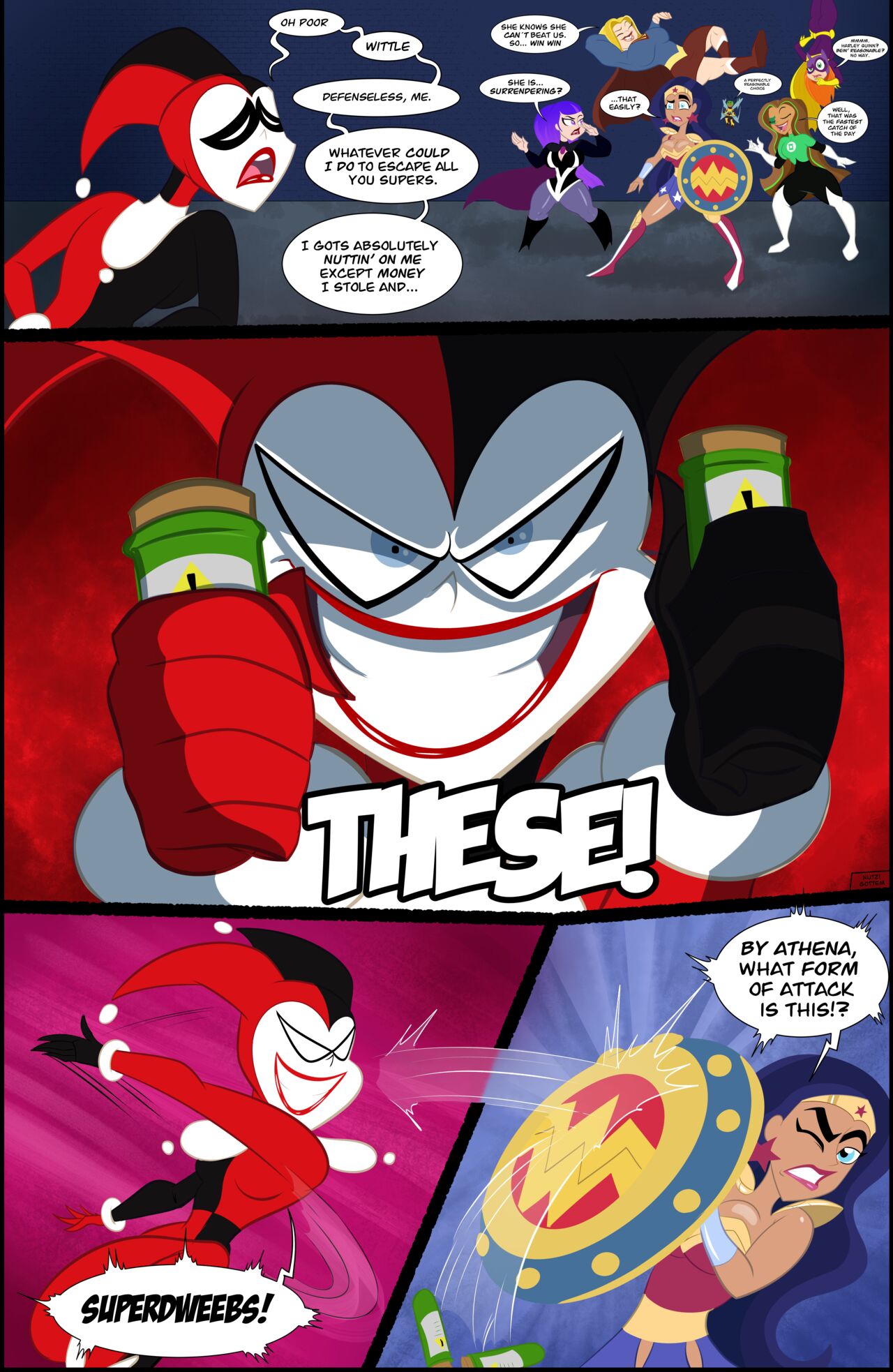 DC Super Hero Girls: #Tentacletime page 6 full