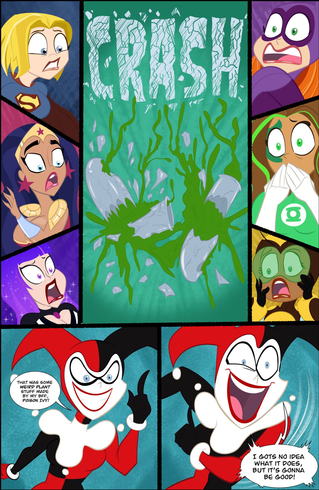 DC Super Hero Girls: #Tentacletime page 7 full