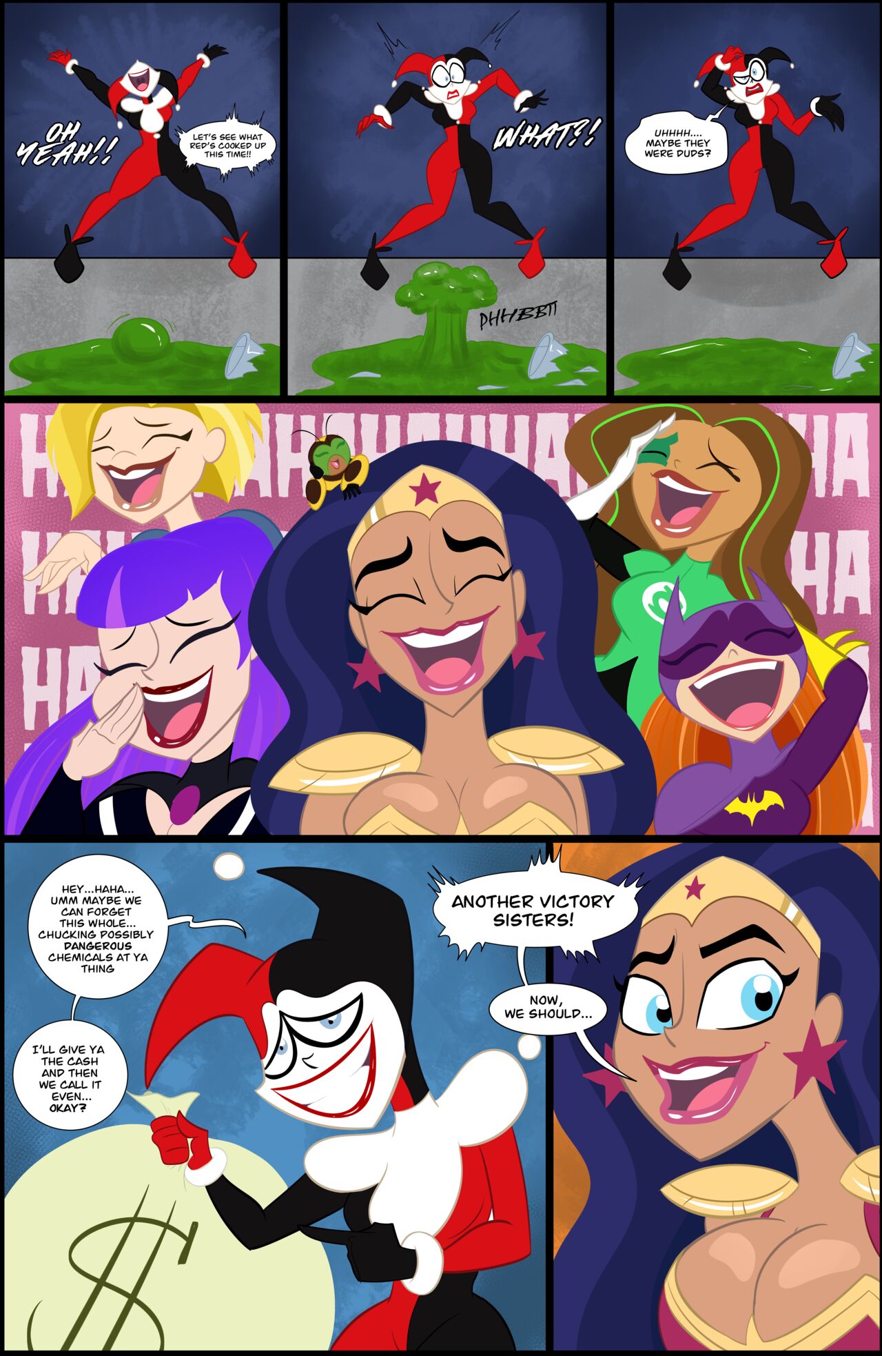 DC Super Hero Girls: #Tentacletime page 8 full