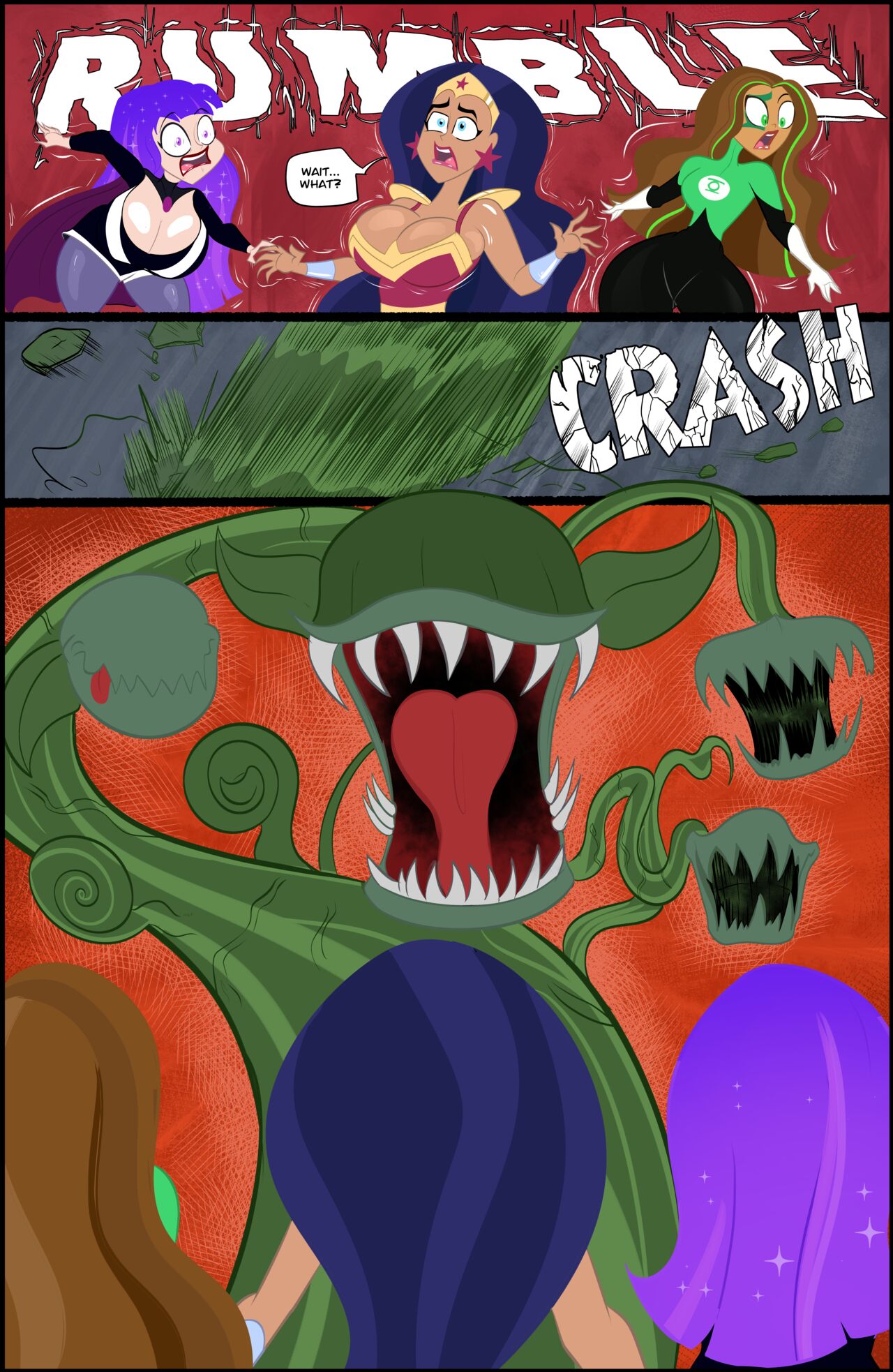 DC Super Hero Girls: #Tentacletime page 9 full