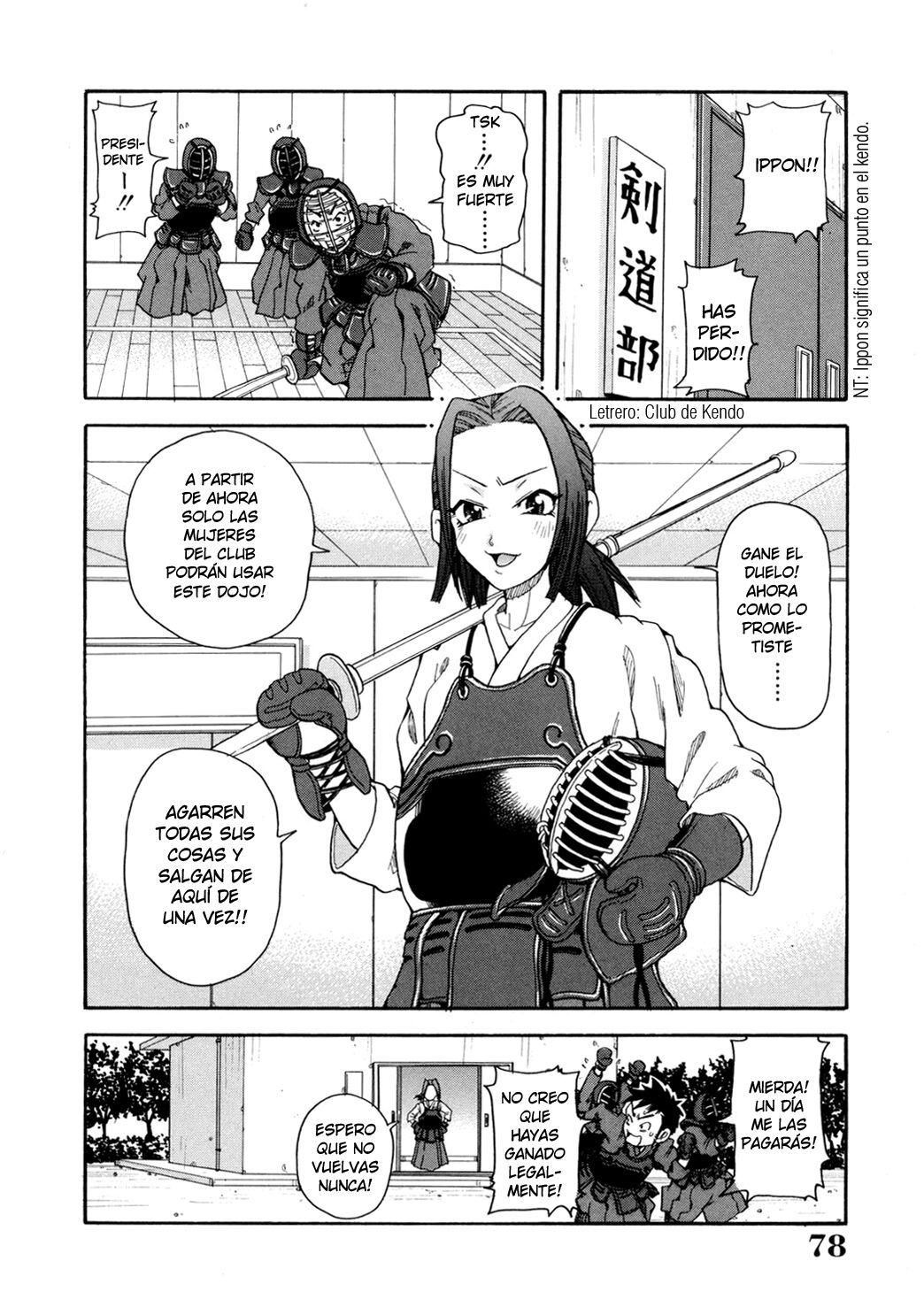 John K. Pe-ta Golpe Directo!! Agonia por la espada infernal | Chokugeki!! Monzetsu jigoku ken page 2 full