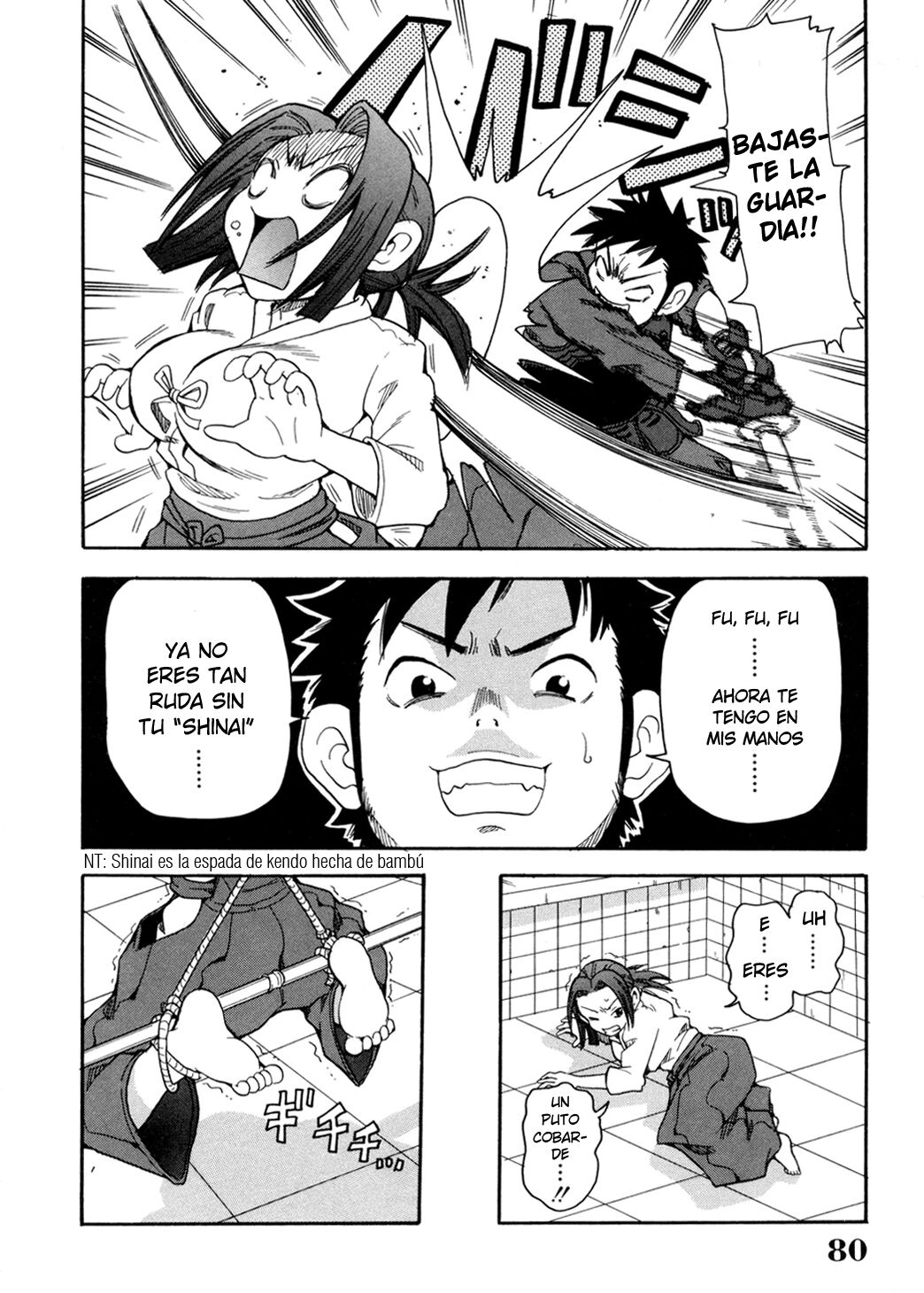 John K. Pe-ta Golpe Directo!! Agonia por la espada infernal | Chokugeki!! Monzetsu jigoku ken page 4 full