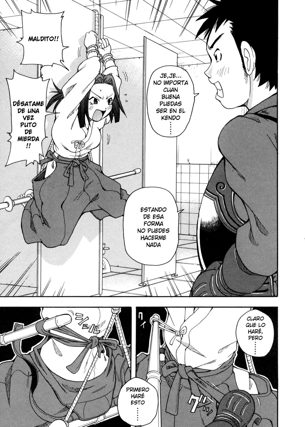 John K. Pe-ta Golpe Directo!! Agonia por la espada infernal | Chokugeki!! Monzetsu jigoku ken page 5 full