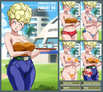 02_Panchy  Dragon Ball Ladies cover