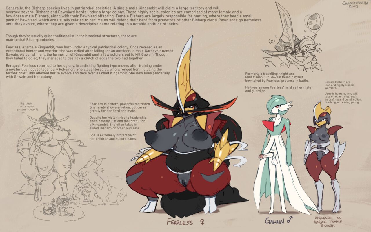 Female Kingambit page 5 full