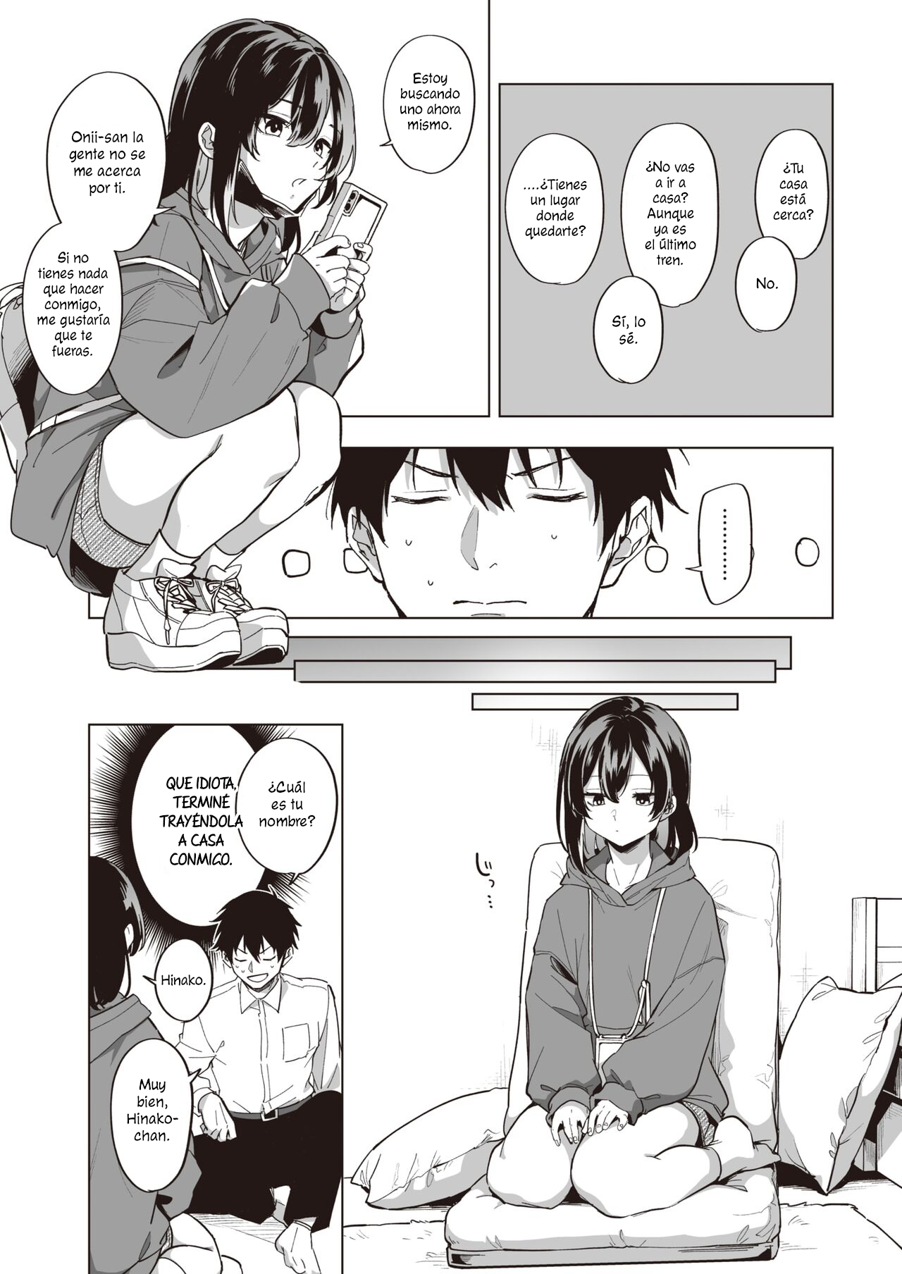 Iede Shoujo no Nagusamekata - How to confort a runaway girl | Como Consolar a Una Chica Fugitiva page 3 full